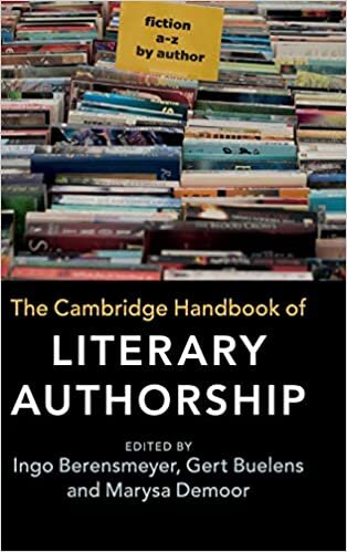 The Cambridge Handbook of Literary Authorship indir