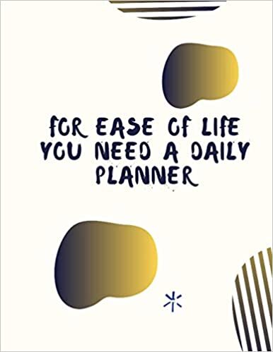 For ease of life you need a daily planner: The daily passion to advance a success blueprint,Daily progression with stylish emotion chart,A passion for an academic planner for a new school year indir