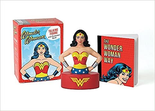 Wonder Woman Talking Figure and Illustrated Book (Miniature Editions)