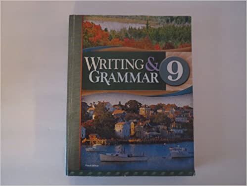 Writing & Grammar 9