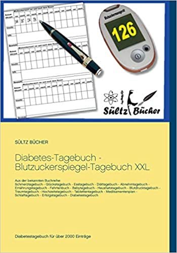 Diabetes-Tagebuch - Blutzuckerspiegel-Tagebuch XXL indir