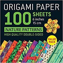 Tuttle Publishing: Origami Paper 100 sheets Nature Patterns (Origami Paper Pack)