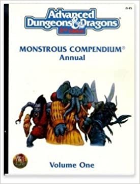 AD&D Monster Compendium Annual: Vol 1