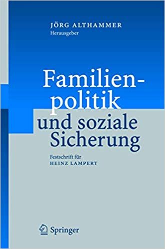 Familienpolitik und soziale Sicherung: Festschrift für Heinz Lampert indir