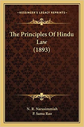 The Principles Of Hindu Law (1893) indir