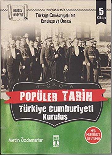 Popüler Tarih Türkiye Cumhuriyeti Kuruluş Seti-5 Kitap Takım