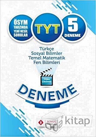 2019 TYT 5 Deneme: ÖSYM Tarzında Yeni Nesil Sorular / Türkçe - Sosyal Bilimler - Temel Matematik - Fen Bilimleri