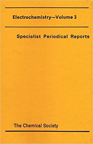 Electrochemistry: A Review of Chemical Literature: v. 3 (Specialist Periodical Reports)