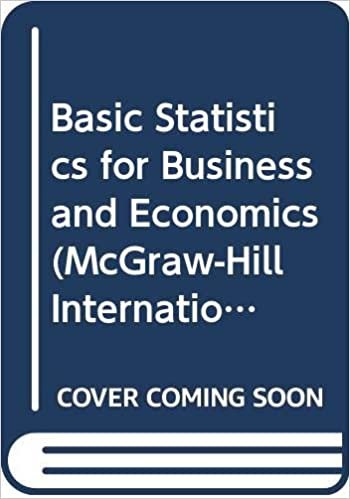 Basic Statistics for Business and Economics (McGraw-Hill International Editions: Business Statistics Series)