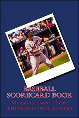 Baseball Scorecard Book: Minnesota Twins Theme