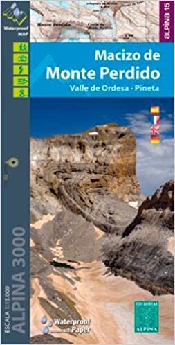 Monte Perdido Macizo de / Valle de Ordesa / Pineta (ALPINA 40 - 1/40.000)
