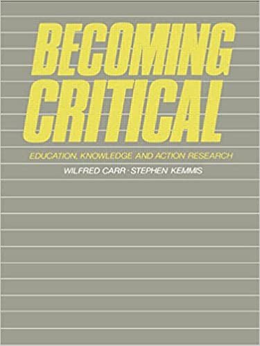 Becoming Critical: Education Knowledge and Action Research indir