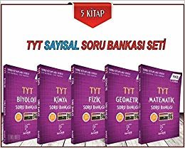 TYT Sayısal Soru Bankası Seti 5 Kitap Karekök Yayınları