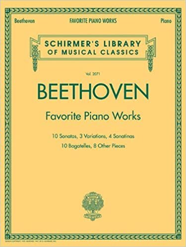 Schirmer'S Library Of Musical Classics Beethoven Favorite Piano Works: 2071