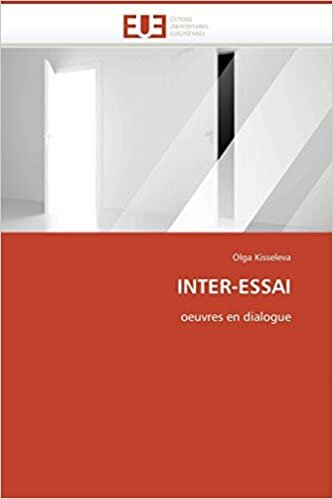 INTER-ESSAI: oeuvres en dialogue (Omn.Univ.Europ.)