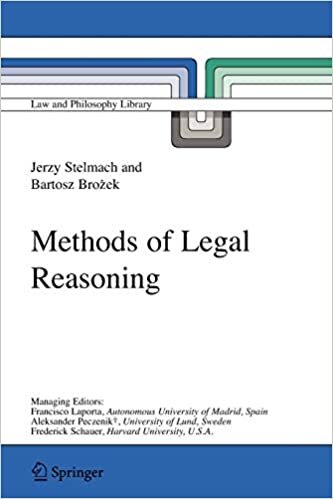 Methods of Legal Reasoning (Law and Philosophy Library) indir