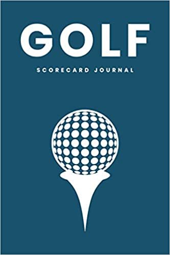 Golf Scorecard Journal