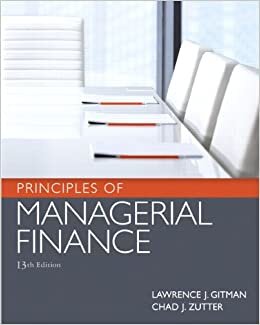 Principles of Managerial Finance (The Prentice Hall Series in Finance)