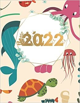 20 22: Monatsplaner 2022 Planer Monatlicher Agenda Familienplaner großer Kalender Planungsbuch | Ein Monat zur Ansicht - Organizer Planung Überblick für Planen und Organisieren | 21,59 x 27,94 cm