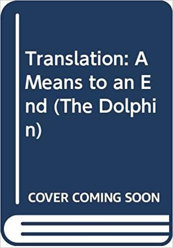 Translation: A Means to an End (Dolphin)