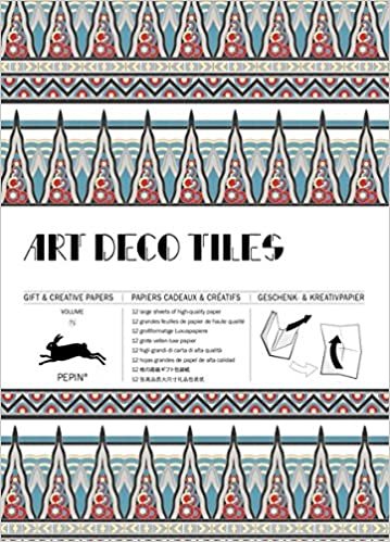 Art Deco Tiles: Gift & Creative Paper Book Vol. 71 (Multilingual Edition) (Gift & Creative Paper Books)