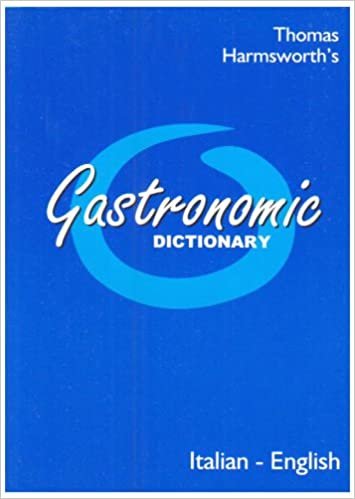 Gastronomic dictionary italian/english (Travel Books) indir