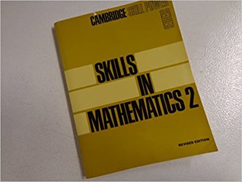 Skills in Mathematics: Book 2