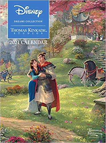 Thomas Kinkade: The Disney Dream Collection 2021: Original Andrews McMeel-Tischkalender