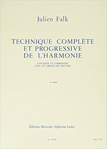 TECHNIQUE COMPLETE ET PROGRESSIVE DE L'HARMONIE VOLUME 2 indir