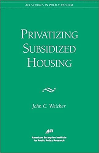 Privatizing Subsidized Housing (Aei Studies in Policy Reform) indir