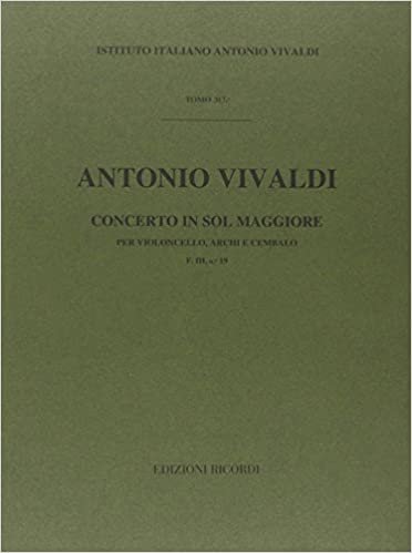 Concerto In Sol RV 414