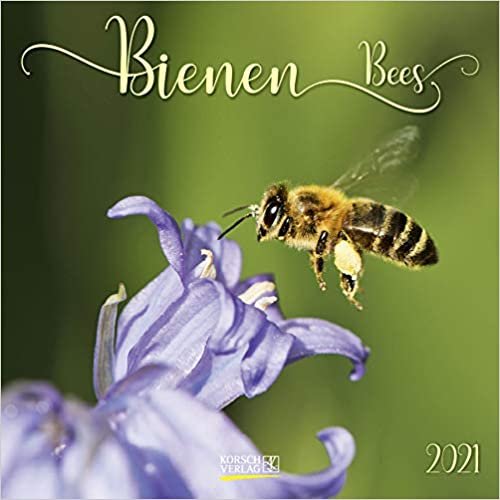 Bienen 2021: Broschürenkalender mit Ferienterminen