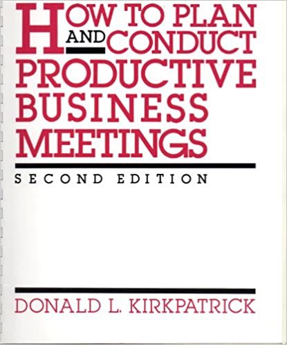 How to Plan and Conduct Productive Business Meetings indir