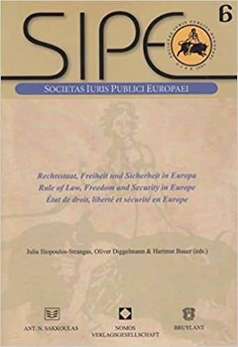 Etat de droit, liberté et sécurité en Europe : Edition français - allemand - anglais
