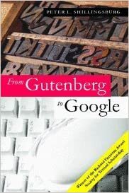 From Gutenberg to Google: Electronic Representations of Literary Texts