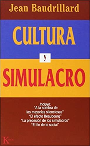 Cultura y simulacro (Ensayo)