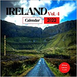IRELAND Calendar 2022: Ireland 2022 Mini Calendar, Scenic Travel Scotland Dublin Irish, Gift for Men or Women Ireland travels Birthday Ideas, Week-View UK Calendar 2021-2022
