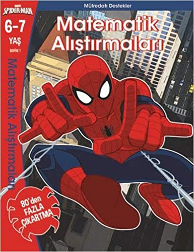 Marvel Spider - Man Matematik Alıştırmaları: 6-7 Yaş