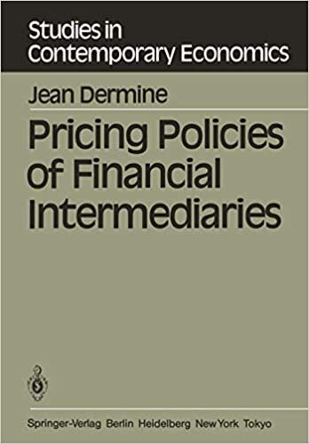 Pricing Policies of Financial Intermediaries (Studies in Contemporary Economics (5), Band 5)