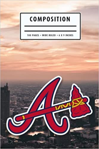 Weekly Planner Composition : Atlanta Braves Notebook - Christmas, Thankgiving Gift Ideas | Baseball Notebook #19