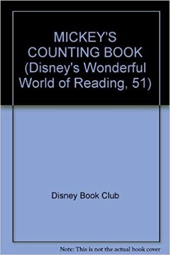 MICKEY'S COUNTING BOOK (Disney's Wonderful World of Reading)