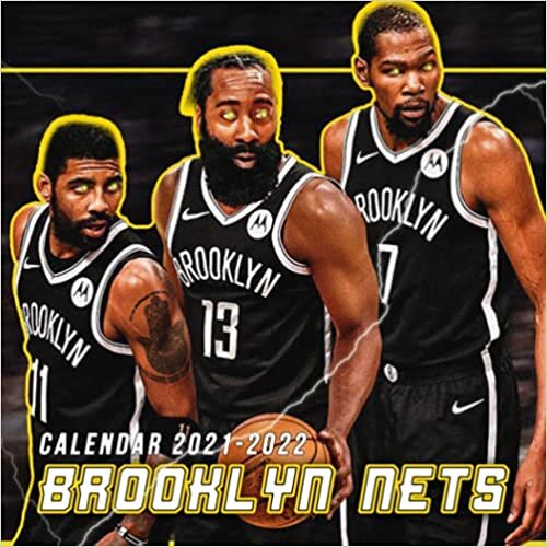 Calendar 2022 NBA Brooklyn Nets: Basketball October 2021 - December 2022 Monthly Squared OFFICIAL Mini Planner, Special Gifts For All Nets Fans | Classroom, Home, Office indir