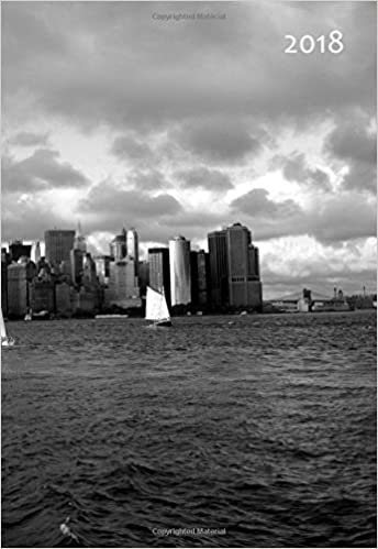 Mini Kalender 2018 - New York Skyline: DIN A6 - 1 Woche pro Seite