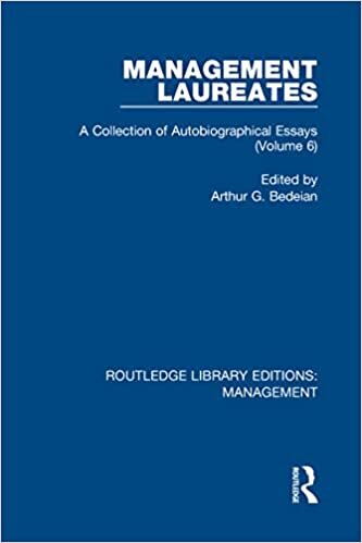 Management Laureates: A Collection of Autobiographical Essays (Volume 6) (Routledge Library Editions: Management)