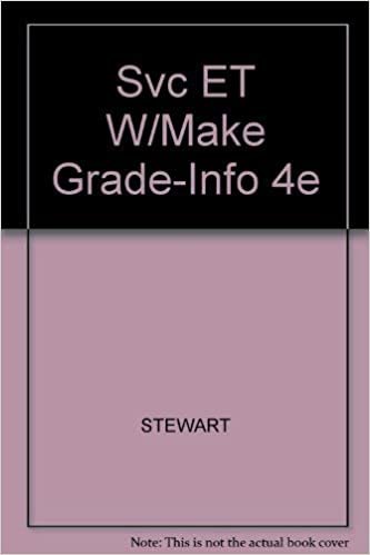 Svc ET W/Make Grade-Info 4e