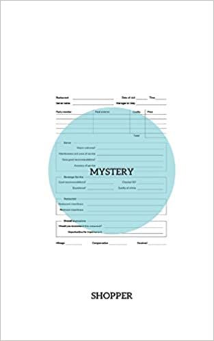 Mystery Shopper: One page allows you to create notes