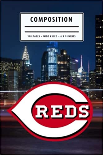 Composition : Cincinnati Reds Notebook- To My Baseball Son , To My Baseball Dad - Baseball Notebook #7