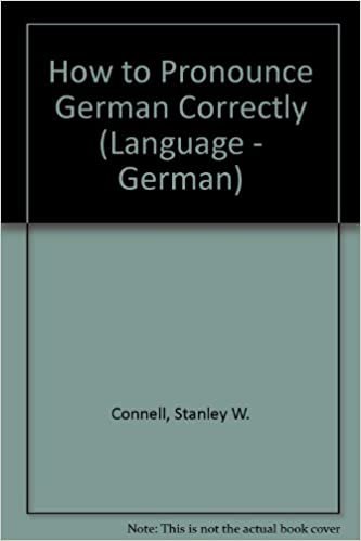 How to Pronounce German Correctly (Language - German)