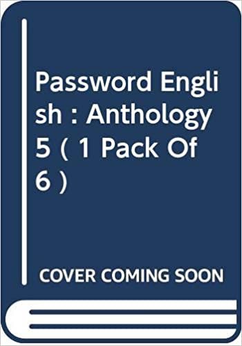 Password English : Anthology 5 ( 1 Pack Of 6 ): Year 5