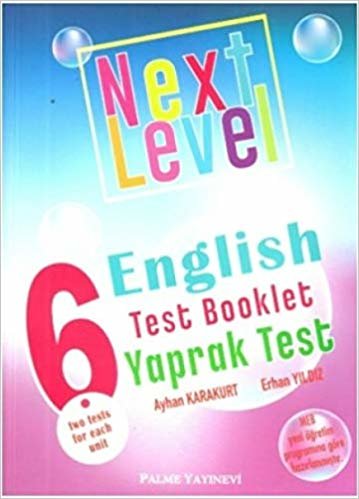 6.Sınıf Next Level English Test Booklet Yaprak Test 2020